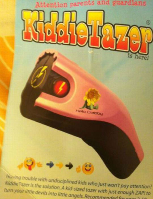 A Toy Taser to Tase Children-15 Children Toys That Are Inappropriate On So Many Different Levels