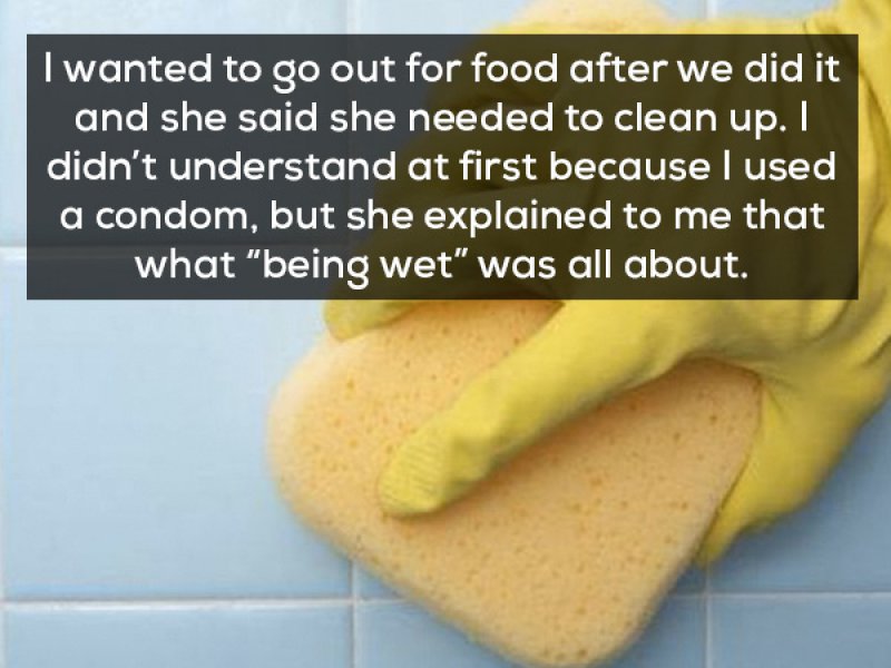 Learning about Hygiene-15 People Reveal What They Learned About Sex After Losing Their Virginity