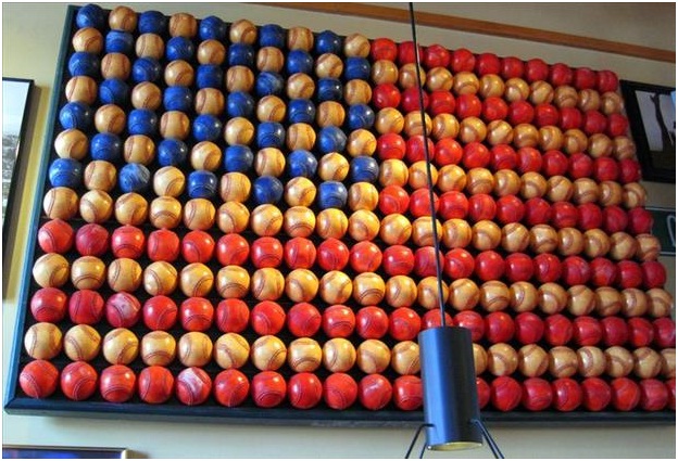 American Flag Baseball-Must Have Man Cave Accessories
