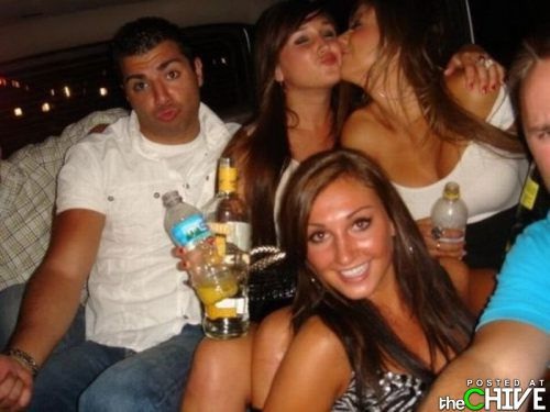 Does he look impressed?-Stupid Guys Doing Duck Face