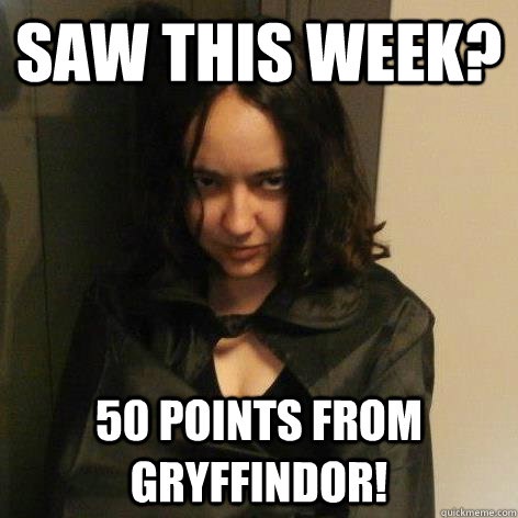 A sinister 50 points-'10 Points For Gryffindor' Memes