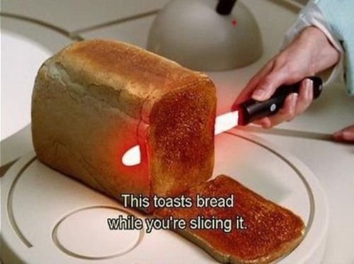 Bread Toaster Knife-15 Awesome Innovations That Simplify Everyday Life