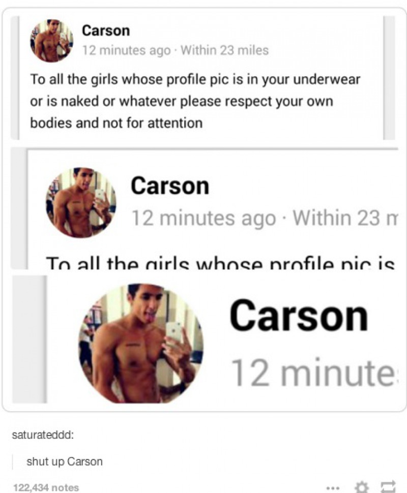 Shut up Carson-15 Times Feminists Gave A Fitting Reply Shut up Carson-15 Times Feminists Gave A Fitting Reply