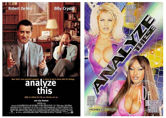 Analyze These-24 Funniest Porn Movie Parody Titles