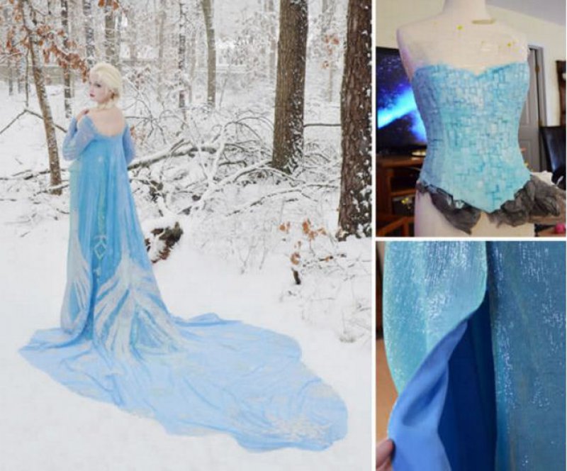 Elsa (Frozen) Cosplay Dress-Meet The Girl Who Sews Her Own Cosplay Dresses