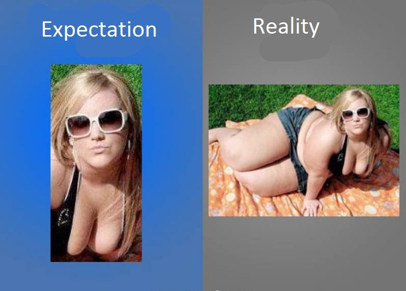 One More Funny Difference-15 Images That Show The Hidden Reality Of Online Dating