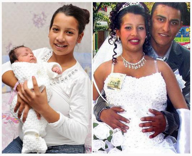 Kordeza Zhelyazkova and Jeliazko Dimitrov, Bulgaria-9 Youngest Parents Ever