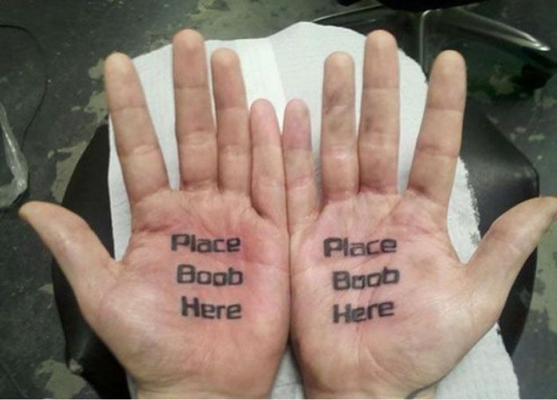 Place Boob Here-15 People Who Regretted Their Tattoos