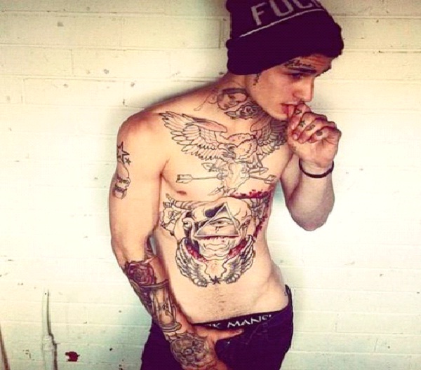 Body Tattoos-Best Hipster Style Men