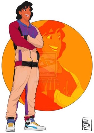 Aladdin - The Athlete-If Disney Characters Were College Students