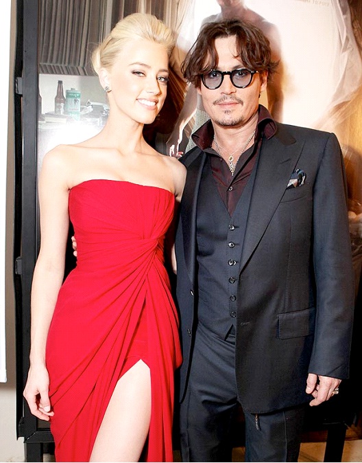 Johnny Depp and Amber Heard-Celebrities Who Will Get Married In 2014