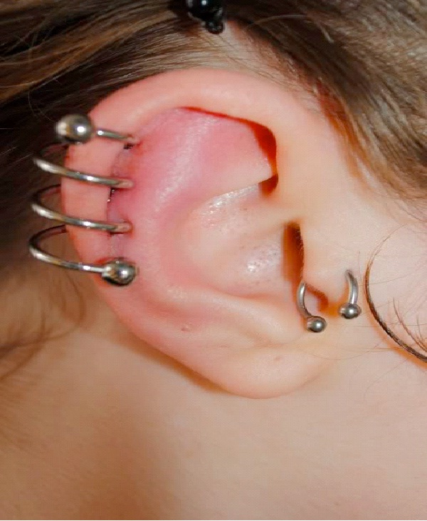 Helix Piercing-Types Of Ear Piercings