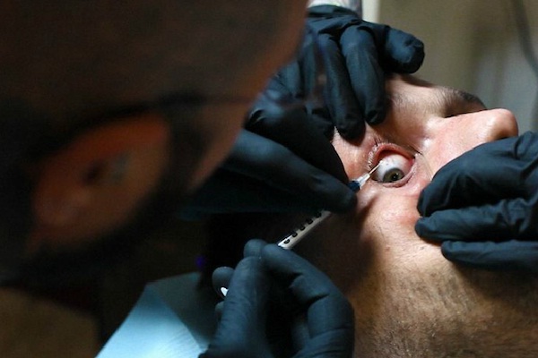 The eyeball tattoo-12 Most Disgusting Videos Ever Made