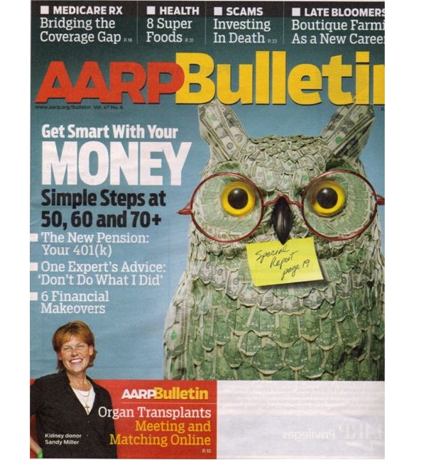 AARP Bulletin-Most Popular Magazines 2013