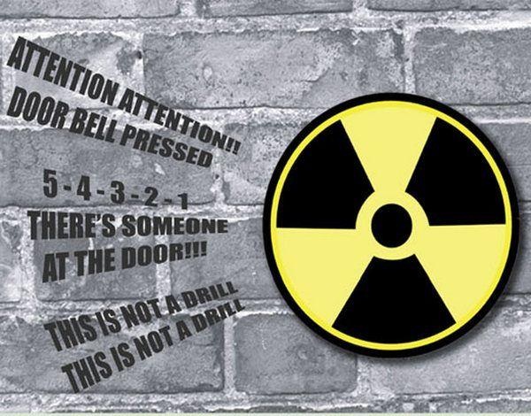 A Nuclear Explosion-Most Creative Door Bells