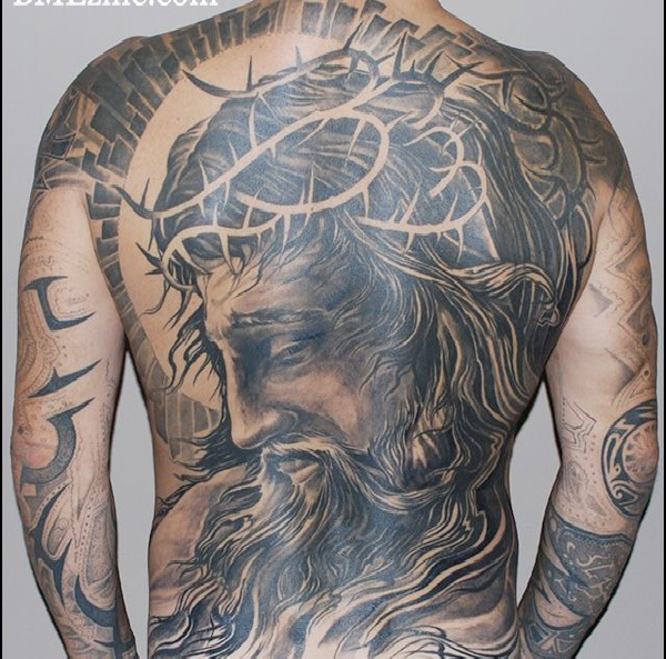 Back 2-Amazing Jesus Tattoos