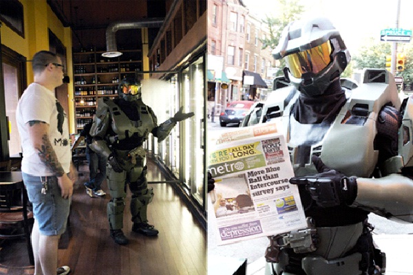 Halo Suit Of Armor - Eric Smith-Weirdest Things People Were Willing To Sell Or Trade