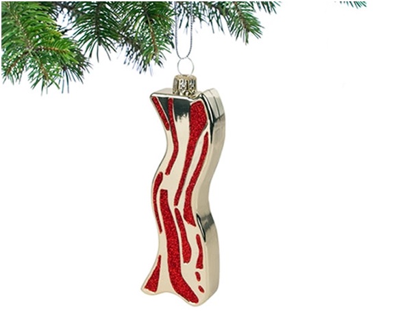 Bacon Ornament-Unusual And Funny Christmas Ornaments