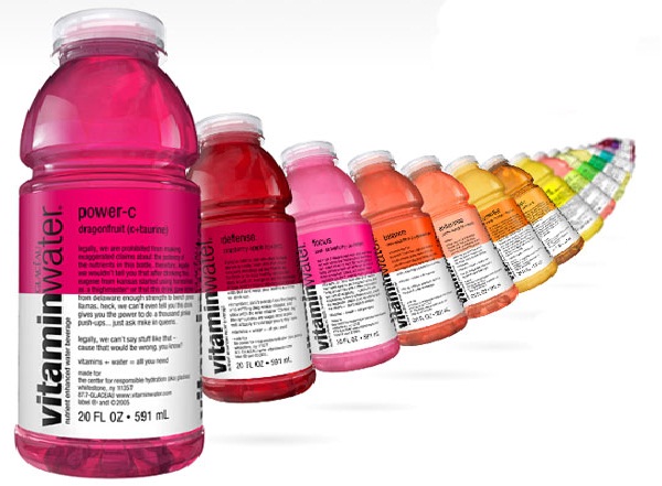 Vitamin Water-Best Non Alcoholic Drinks
