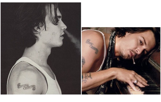 Wino Forever Tattoo-12 Things You Didn't Know About Johnny Depp