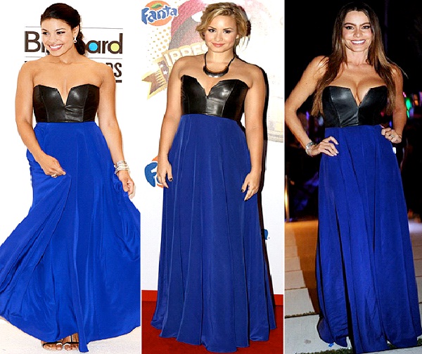 Jordin Sparks, Demi Lovato, or Sofia Vergara-Celebrities Who Wore The Same Dress At The Same Time Unknowingly