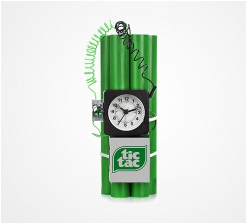 Tic Tac Bomb-Popular Brands With Different Products In Ilya Kalimulin's Photo