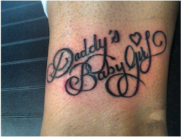 Daddy's Baby Girl-12 Best Father And Daughter Tattoos Ever