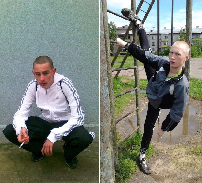 What a contrast-Scary Russian Dating Site Pictures