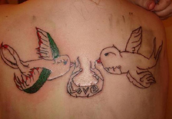 Drunk Birds-Worst Back Tattoos