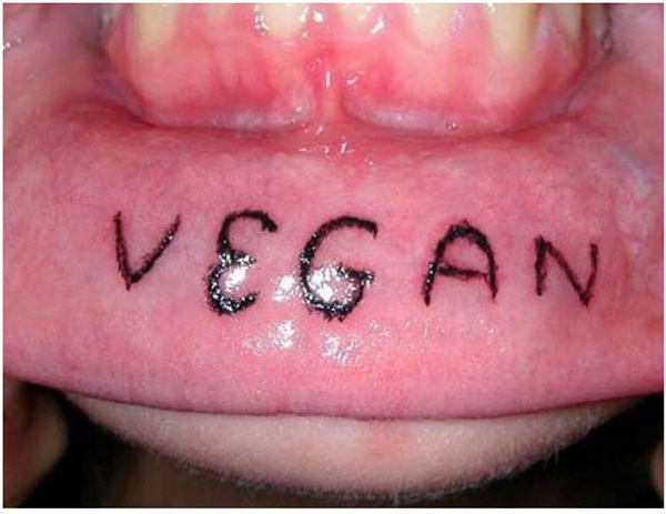 Vegan-15 Worst Lip Tattoos Ever