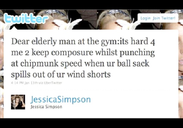 Jessica Simpson-Funny Celeb Tweets