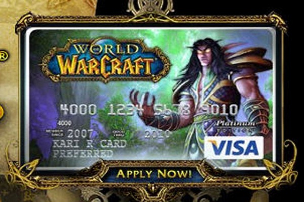 World of Warcraft-Weird Credit Cards