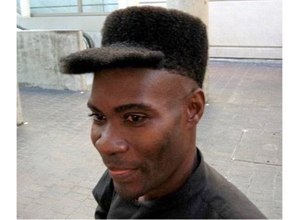 Hat Head-Weird Haircuts