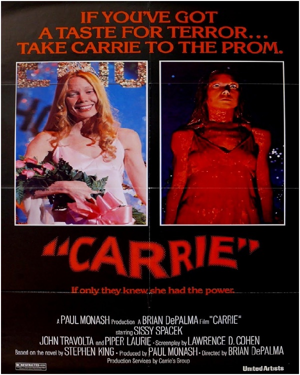Carrie - 1976-Scariest Movies Ever Made