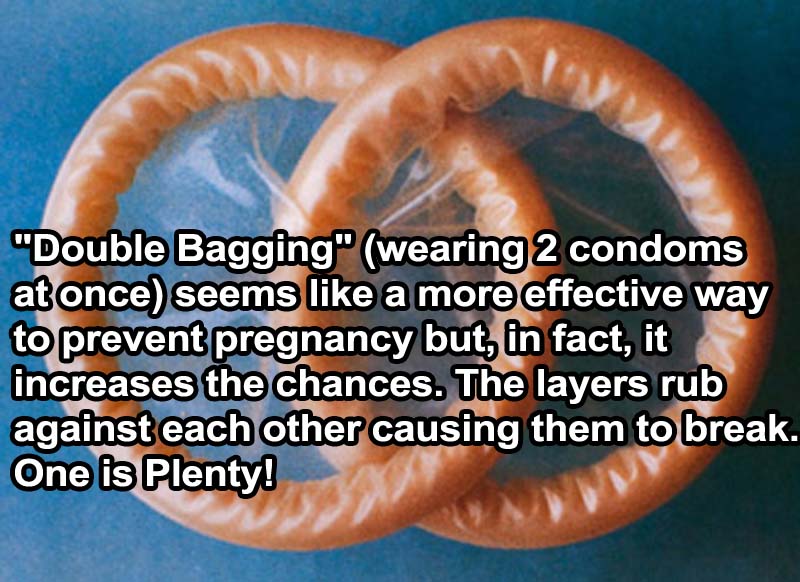 Using Two Condoms is a Very Bad Idea-15 Stupid Sex Myths People Need To Stop Sharing