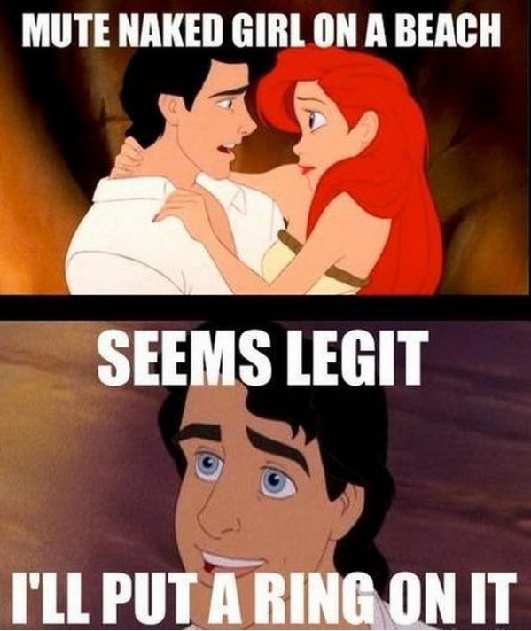 Disney Romance-15 Hilarious Disney Memes That Will Make You Lol