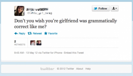 Self Declared Grammar Queen-15 Dumbest Tweets Ever