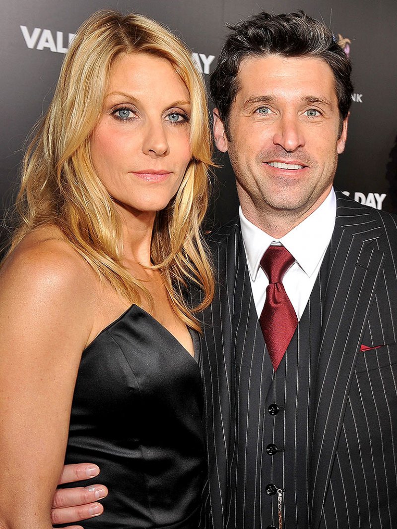 Patrick Dempsey And Jillian Fink-12 Celebrities Who Married Normal People 