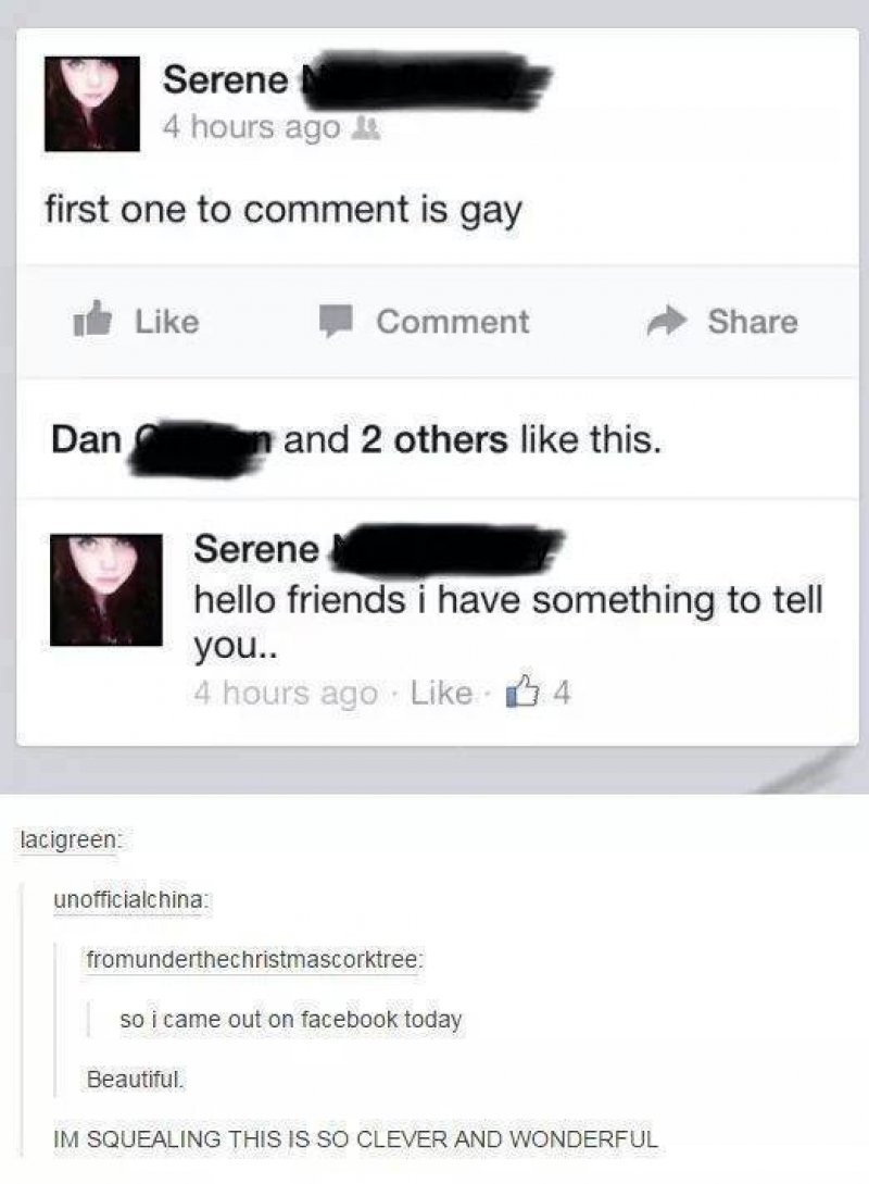 Coming out on Facebook-15 Hilarious Coming Out Stories That Didn't Go As Expected