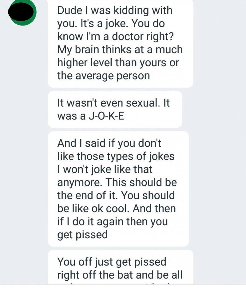 He Tried To Explain -Guy Goes On A Rant After Getting Rejected On Tinder