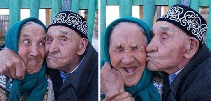 Geeky Grandpa Needs Some Selfies for Facebook-15 Amazing Old Couples That Show Love Never Gets Old