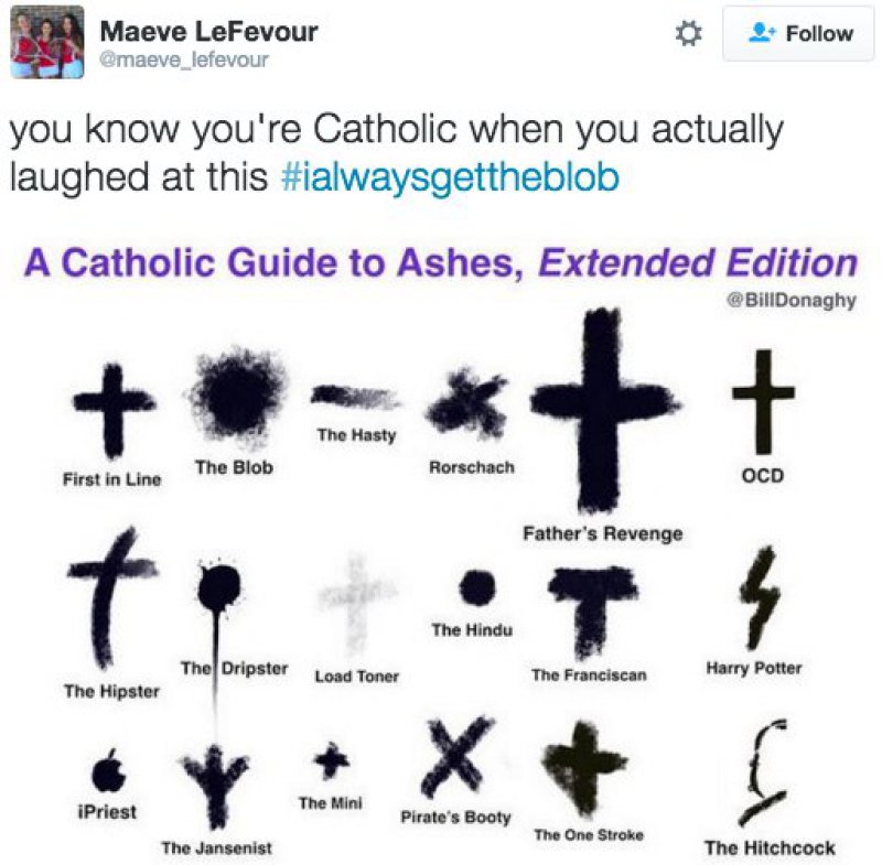 This Chart that Makes Only Catholics Laugh-15 Tweets Only Catholics Will Understand