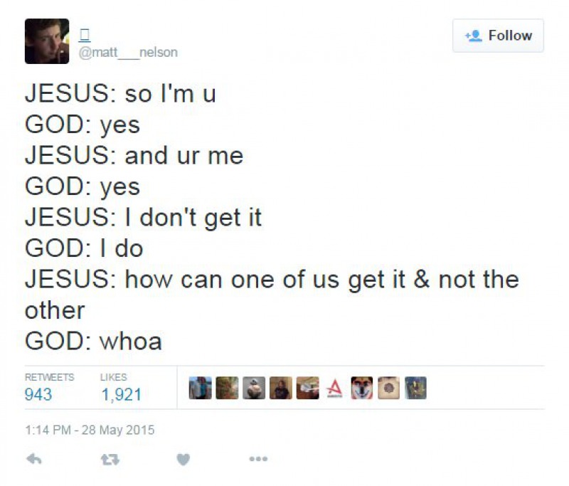 The Concept of God-15 Tweets About God That Will Make You Laugh