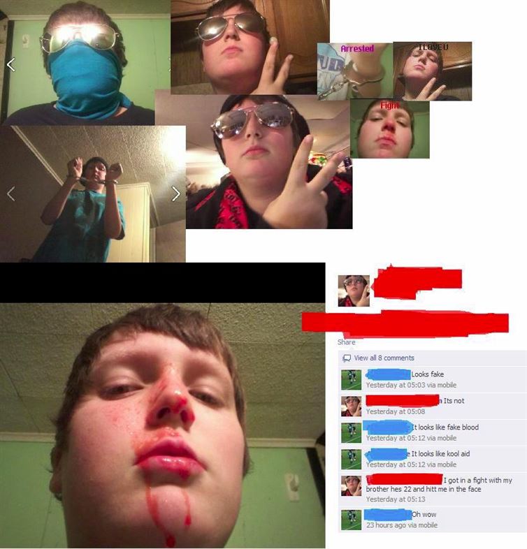 (Fake) Blood & Glory!-15 Dumb People Who Need To Reevaluate Their Life Decisions