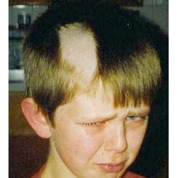 Oops!-Weird Haircuts