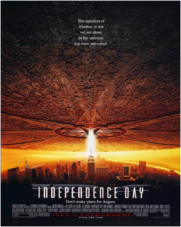 Independence Day (1996)-Best Movies By Will Smith Till Now