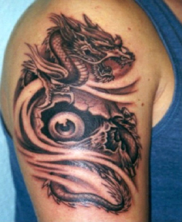 Fantasy Dragon-Amazing Dragon Tattoos