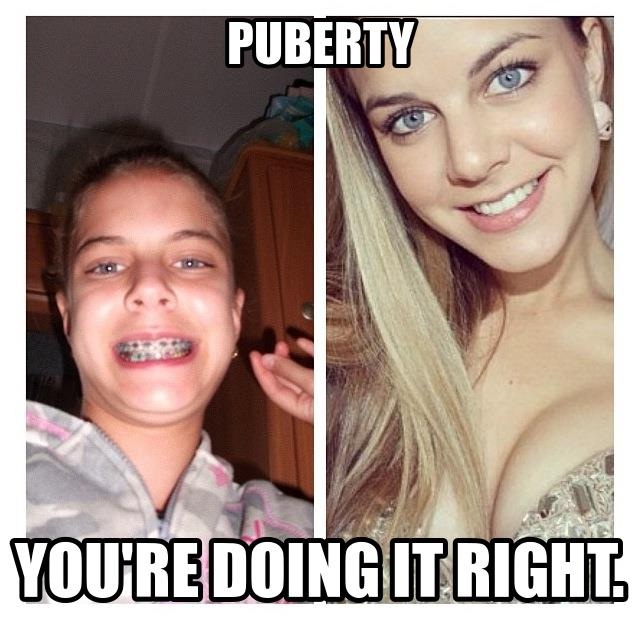 Just wow-15 Images That Show Puberty Doing It Right