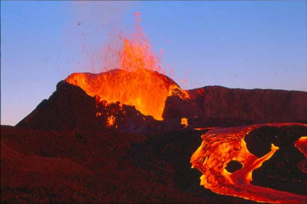Piton de la Fournaise - Le Reunion Island-Most Active Volcanoes In The World