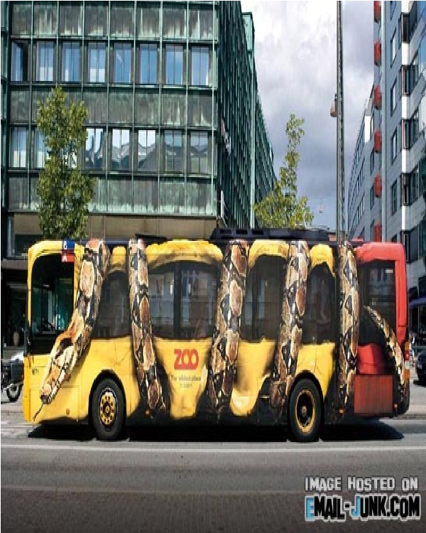 The Snake-Amazing Bus Paint Jobs